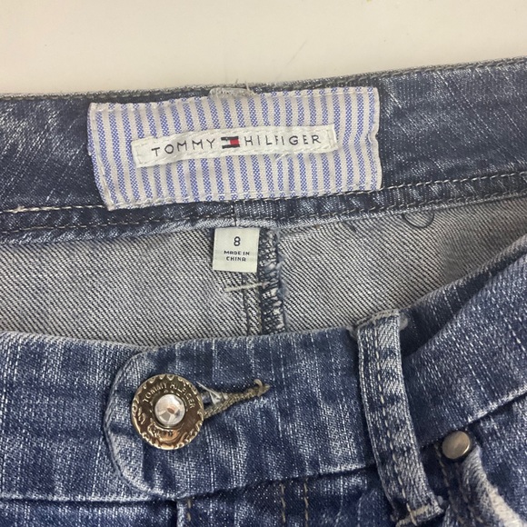 Tommy Hilfiger Jean Denim Mini Skirt - Picture 2 of 9